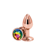 Prism Pleasure Plugs - Metal Butt Plugs with Gemstone Accent - Bestgspot