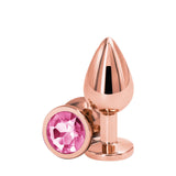 Prism Pleasure Plugs - Metal Butt Plugs with Gemstone Accent - Bestgspot