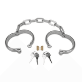 Prowler RED Heavy Duty Metal Handcuffs - Stainless Steel - Sexdoll.Sex