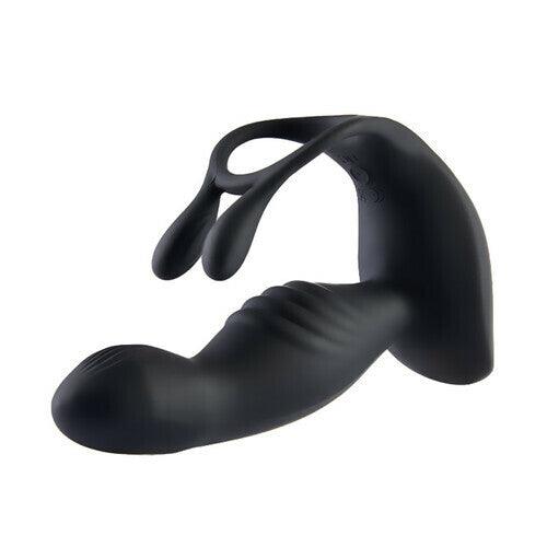 Rabbit Ears - 10 Vibrating Heating Remote Control Prostate Massage Anal Vibrator - Sexdoll.Sex