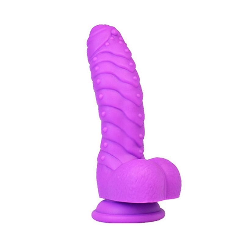 Rainbow Strap-On and Dildo Set - Adjustable Harness with Spiral Pastel Dildo - Bestgspot