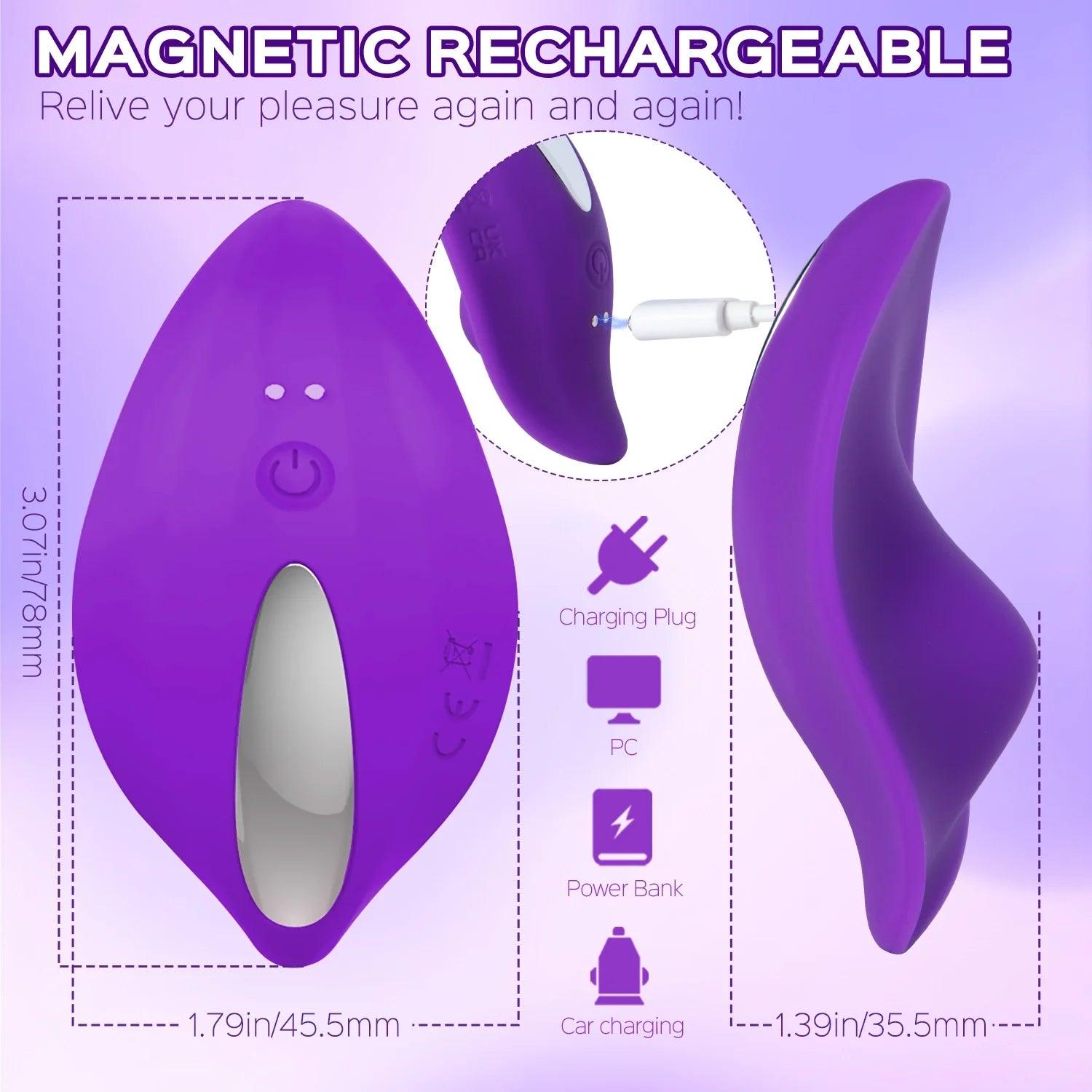 Remote Control Panty Vibrator - Discreet Vibrating Massager - Bestgspot