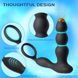 Ringer - Your Ultimate 3-in-1 Anal Vibrator with Cock Ring - Bestgspot