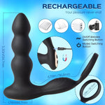 Ringer - Your Ultimate 3-in-1 Anal Vibrator with Cock Ring - Bestgspot