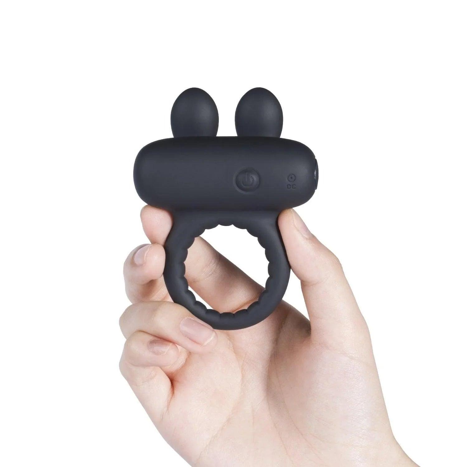 Robbie Vibrating Rabbit Cock Ring - Enhanced Pleasure for Couples - Bestgspot