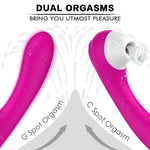 Savor Air Pressure Clitoral Stimulator - 10 Sucking Modes & 9 Vibration Patterns - Bestgspot