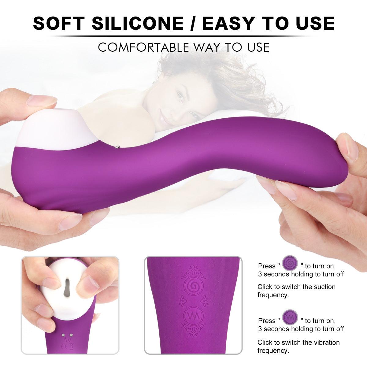 Savor Air Pressure Clitoral Stimulator - 10 Sucking Modes & 9 Vibration Patterns - Bestgspot