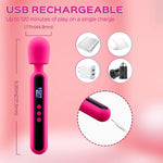 Savvy - Extra Powerful Wand Massager with LED Display Screen - Bestgspot