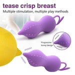 Sensation Bliss: 10-Frequency Vibrator Nipple Stimulator Jump Eggs (Waterproof) - Sexdoll.Sex