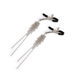 Silver Tassel Nipple Clamps - Sexdoll.Sex