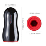 Sleek Vibrating Male Masturbator Cup - Lightweight & Warming Feature - Bestgspot