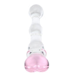 Smooth Borosilicate Glass Dildo 7.87" for Temperature Play - Sexdoll.Sex