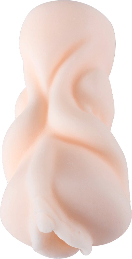 Soft & Stretchy Realistic Penis Sleeve - Ice Cream Color - Bestgspot