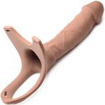 Soft Silicone Hollow Strap-On Dildo for Enhanced Erection and Stamina - Bestgspot