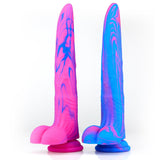 Sophia Avant Lesbian Pride Dildo 10 Inch - Bestgspot