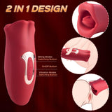 Super Strong Vibrating Clit Tickler Biting Oral Sex Toy - Rosella - Bestgspot