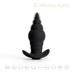 Swirl Vibrating Butt Plug with 9 Vibration Modes - Bestgspot