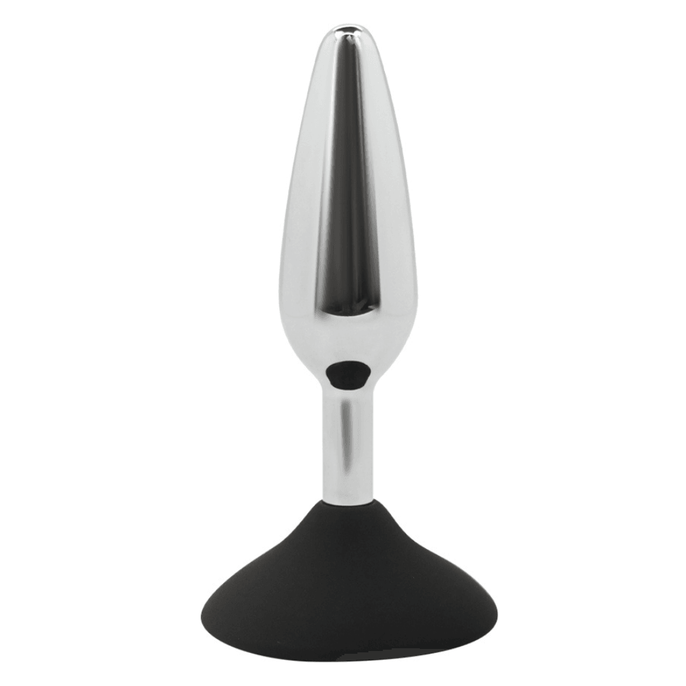 Tapered Metal Butt Plug With Flared Base - Bestgspot