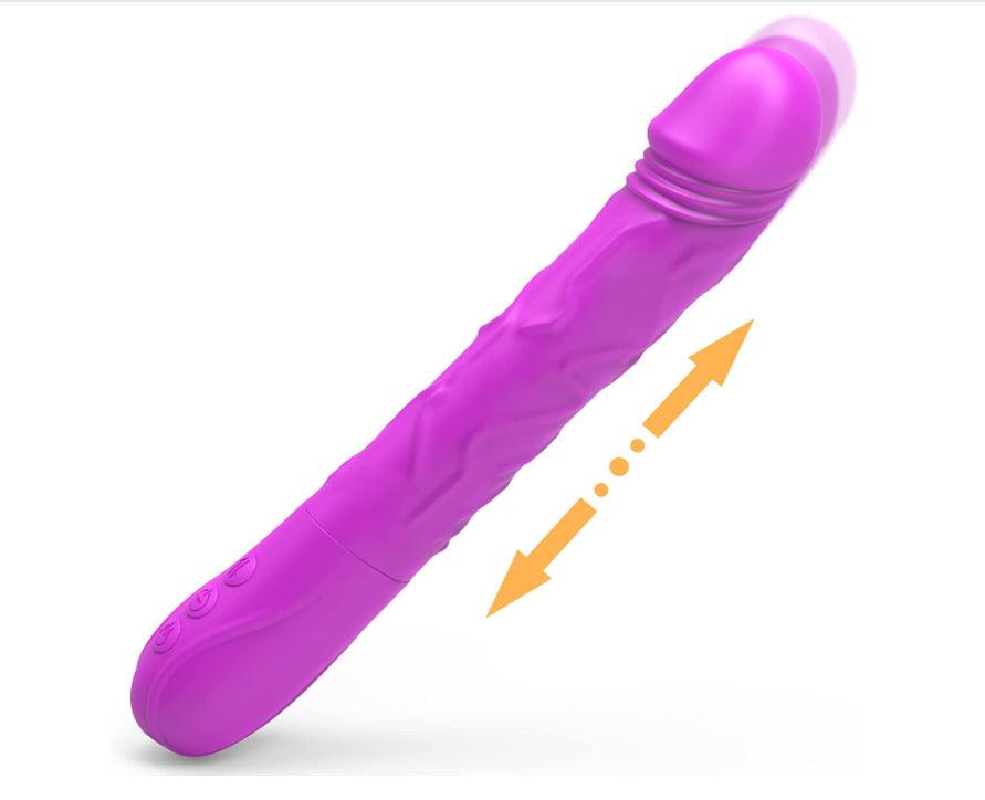 The King | G-Spot Vibrating Dildo with 27 Modes - Bestgspot