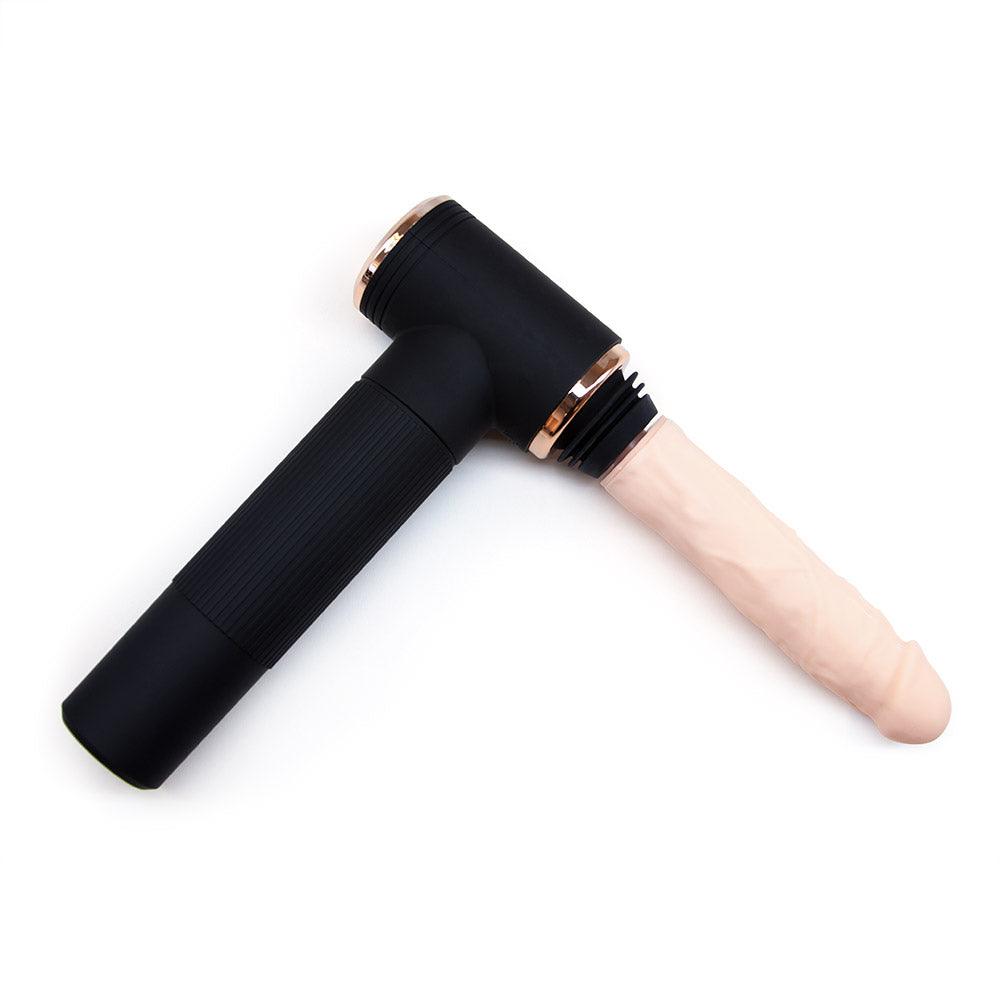 Thrusting Vibrating Heating Dildo - Realistic G-Spot Stimulator with Suction Cup - Sexdoll.Sex