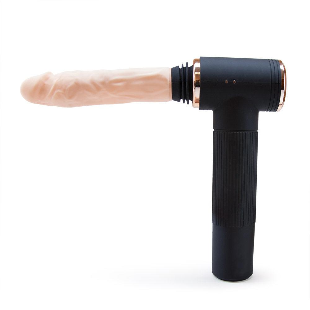 Thrusting Vibrating Heating Dildo - Realistic G-Spot Stimulator with Suction Cup - Sexdoll.Sex