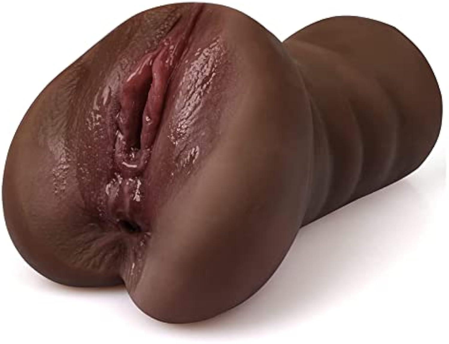 Male Masturbator 650G - Realistic Pocket Pussy with Clitoral and Anal Channels - Sexdoll.Sex