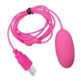 USB Plug-In Vibrating Bullet - Multi Speed Dial - Sexdoll.Sex