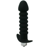 Vibrating Silicone Butt Plug - It's Rippled! - Bestgspot