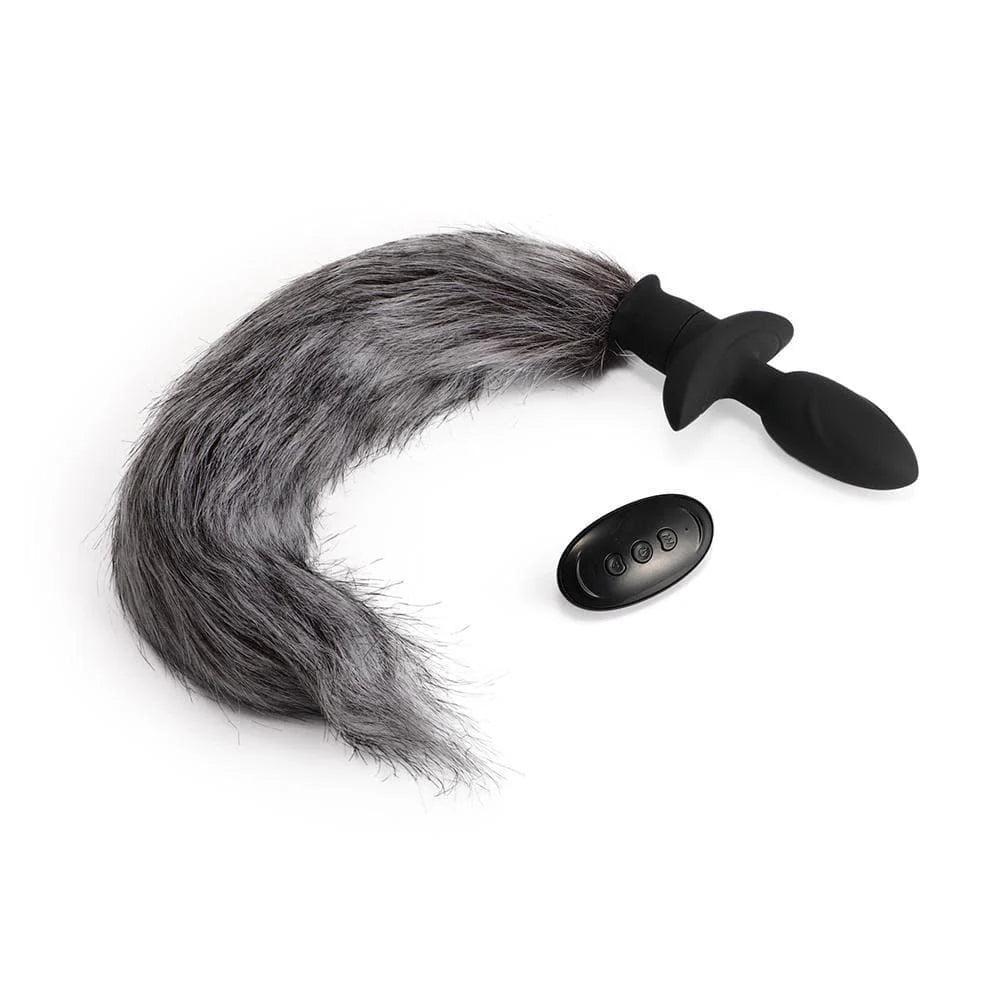 Vibrating Tail Butt Plug with Remote Control - Bestgspot