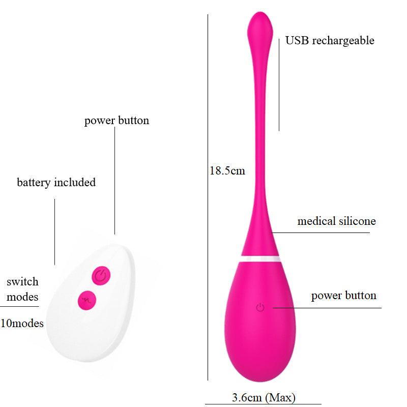 Wireless Vibrating Egg Massager (It's Waterproof!) - Sexdoll.Sex